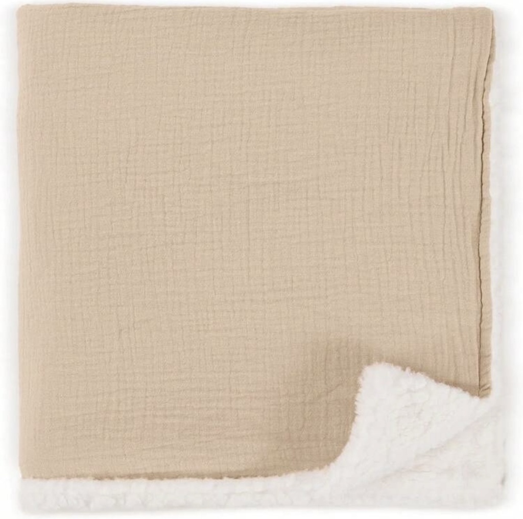 Plaid gaz de coton
